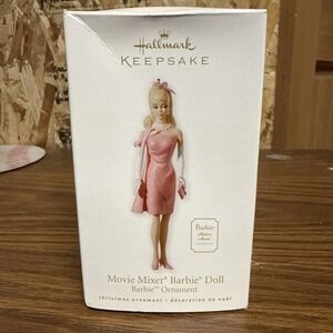 Hallmark Keepsake Barbie "Movie Mixer" Fashion Model Ornament